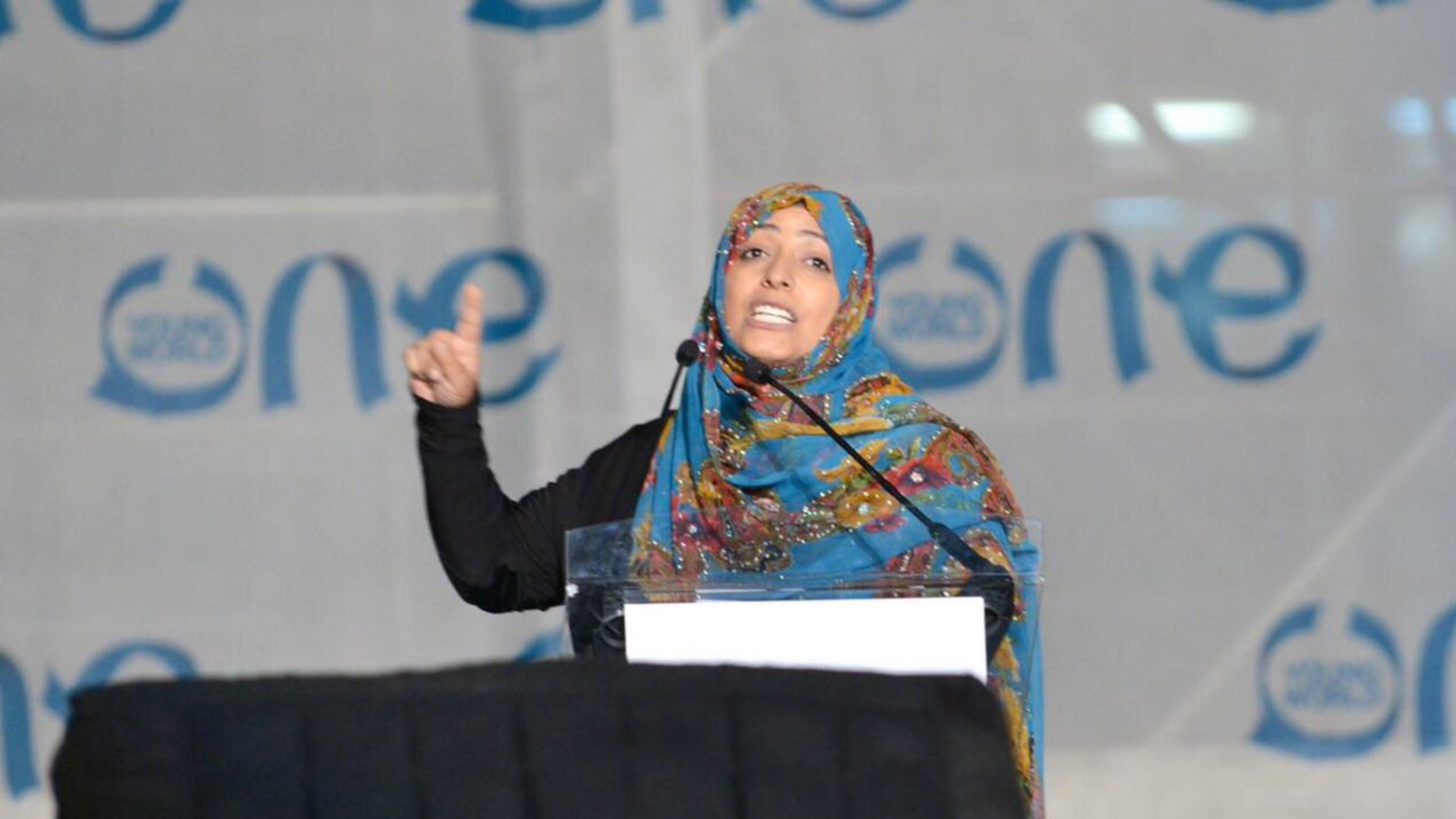 Mrs. Tawakkol Karman’s Speech at One Young World Summit 2017 Bogotá - Youth, development and peace Colombia